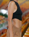 MUSCULOSA ALMERÍA - BLACK