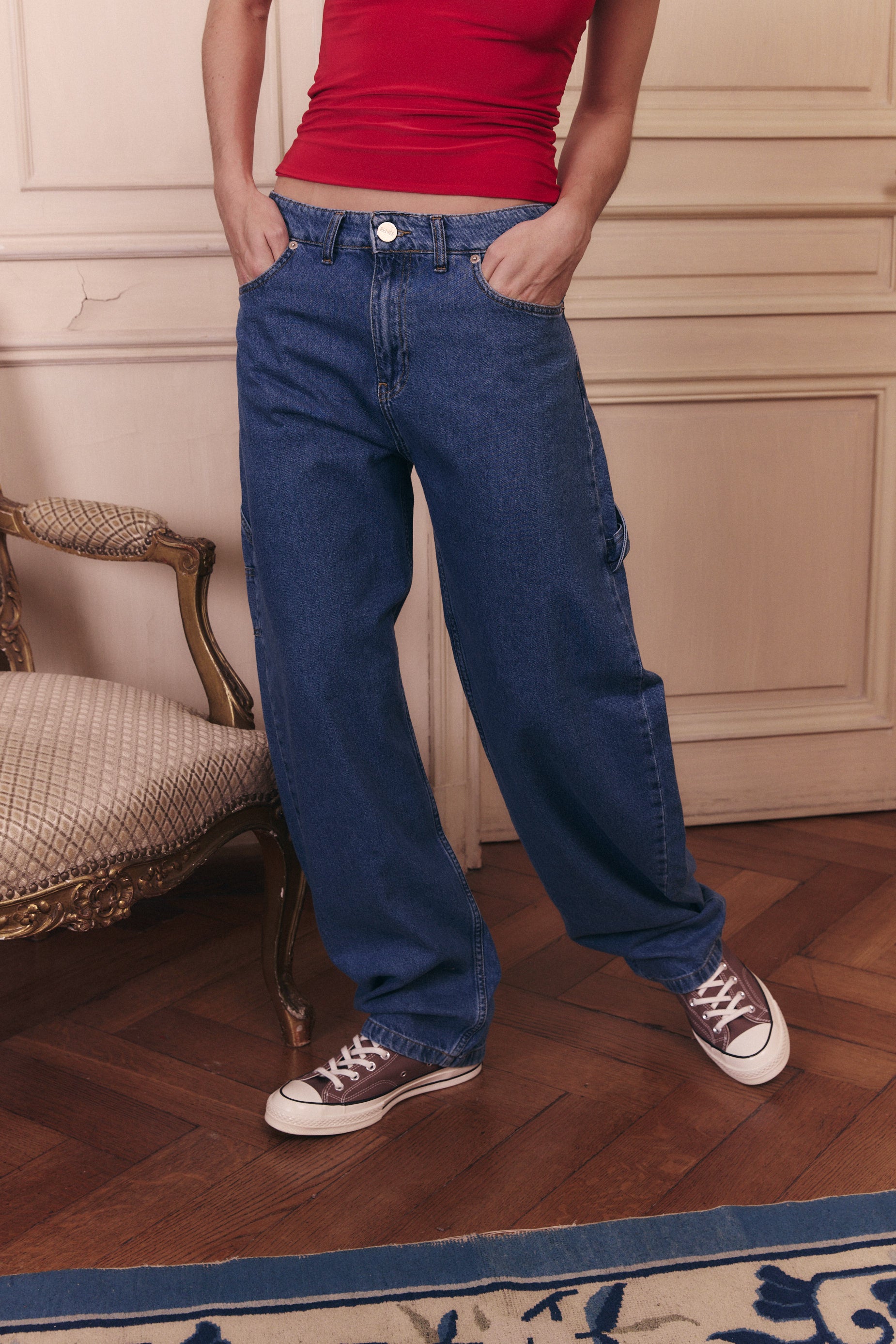 JEAN N°12 - THE BAGGY DARK BLUE