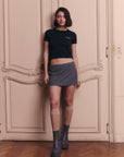 FALDA NIKKO - GREY