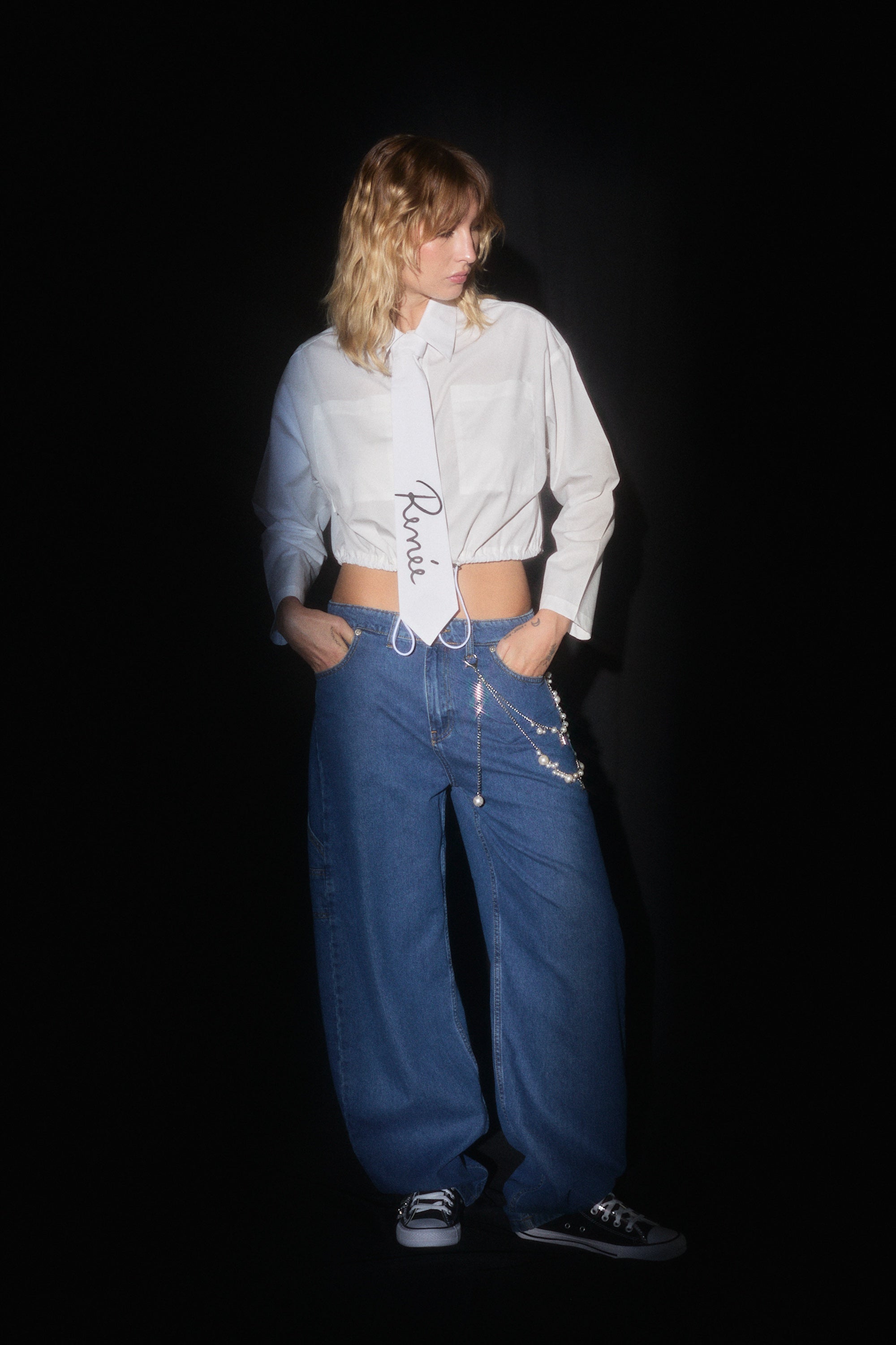 JEAN N°12 - THE BAGGY DARK BLUE