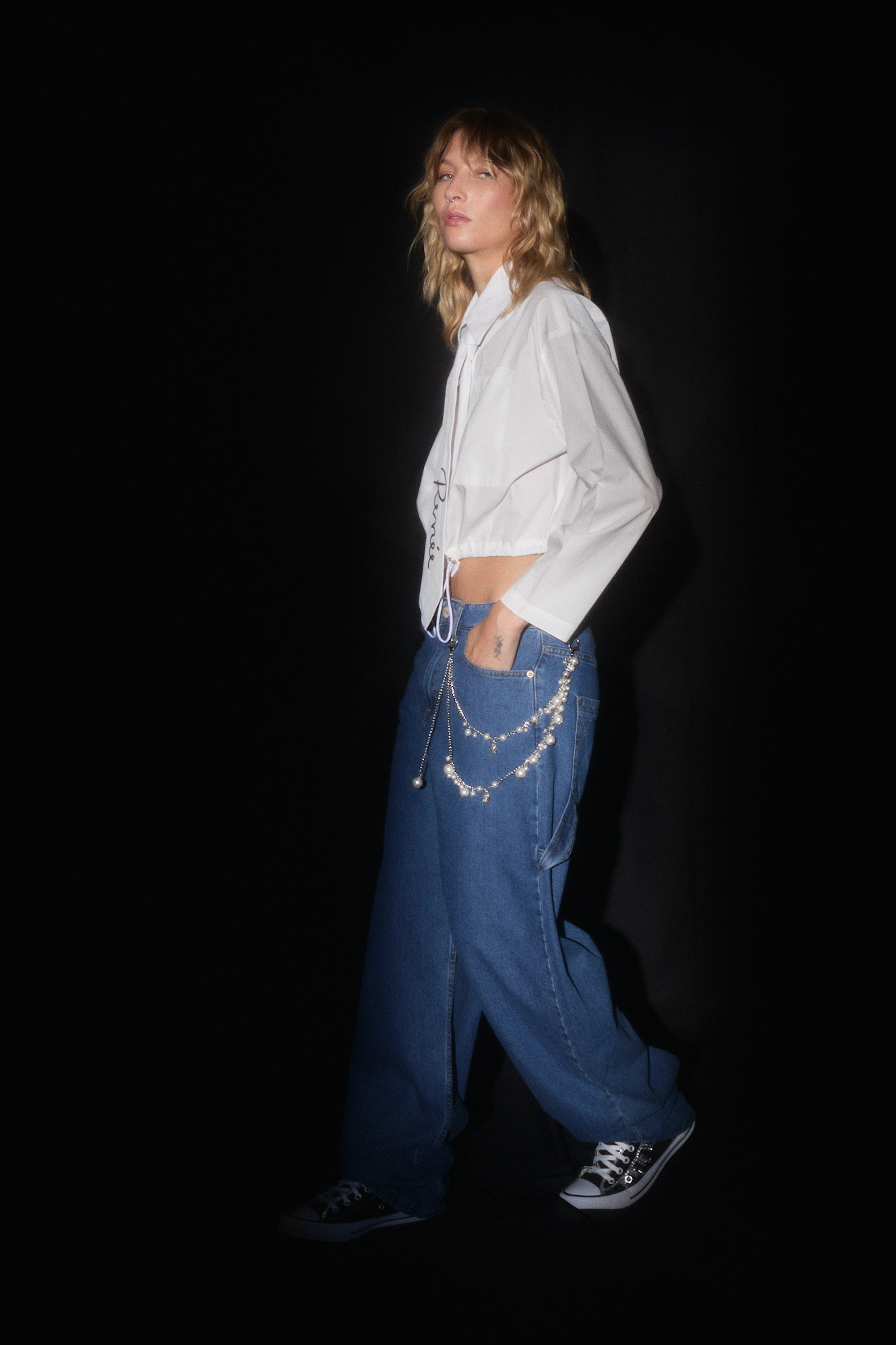 JEAN N°12 - THE BAGGY DARK BLUE