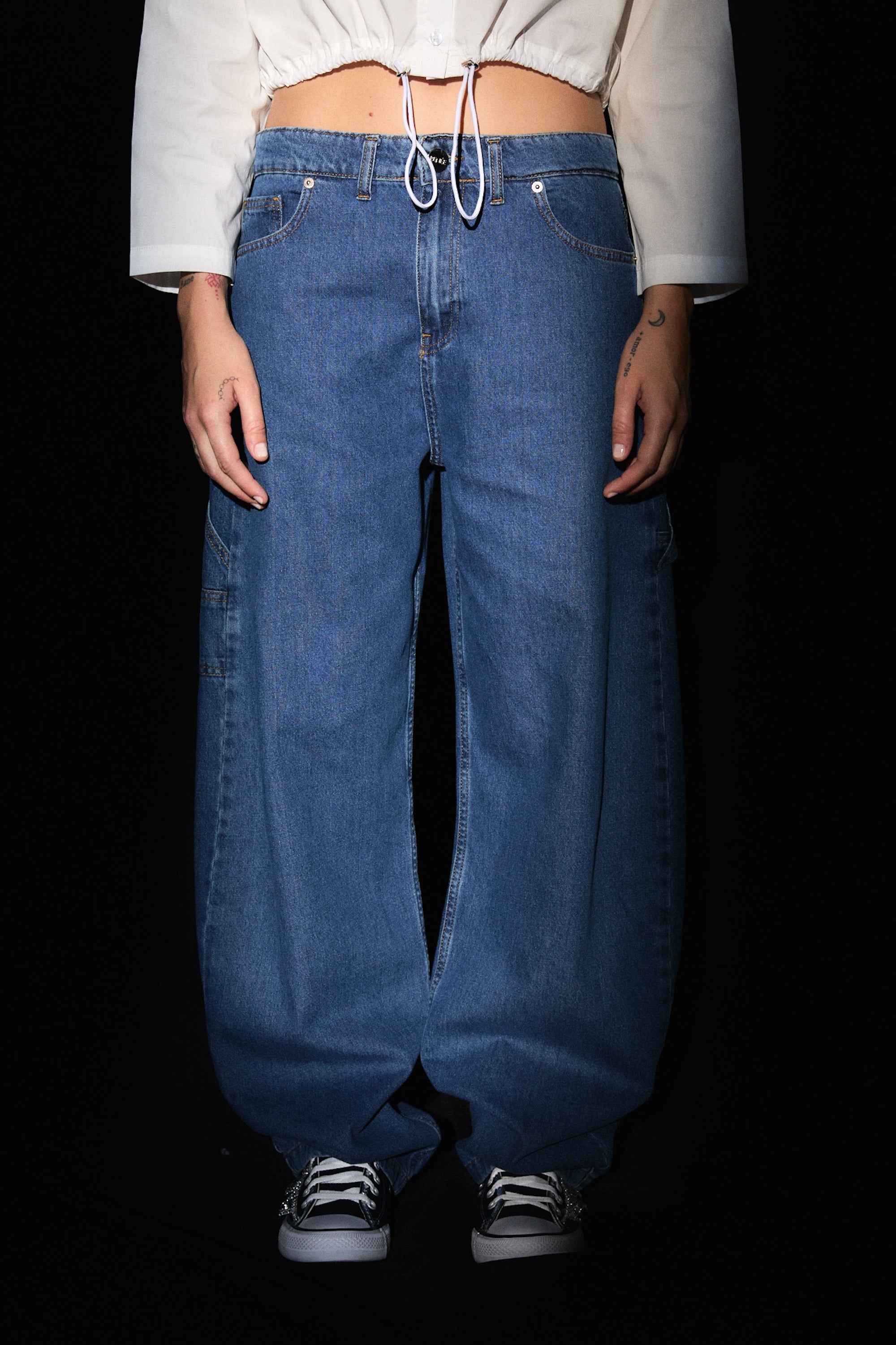 JEAN N°12 - THE BAGGY DARK BLUE