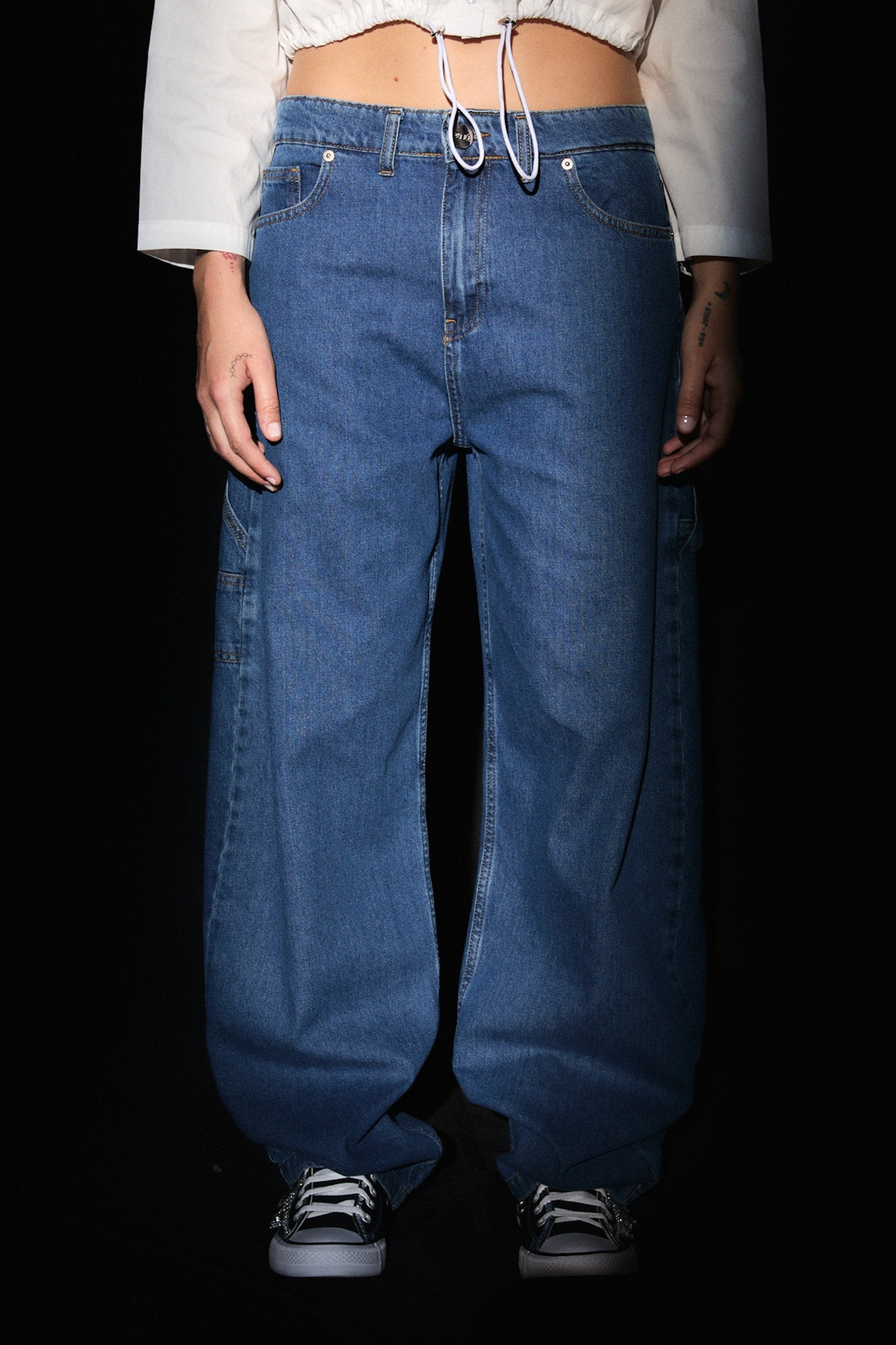 JEAN N°12 - THE BAGGY DARK BLUE