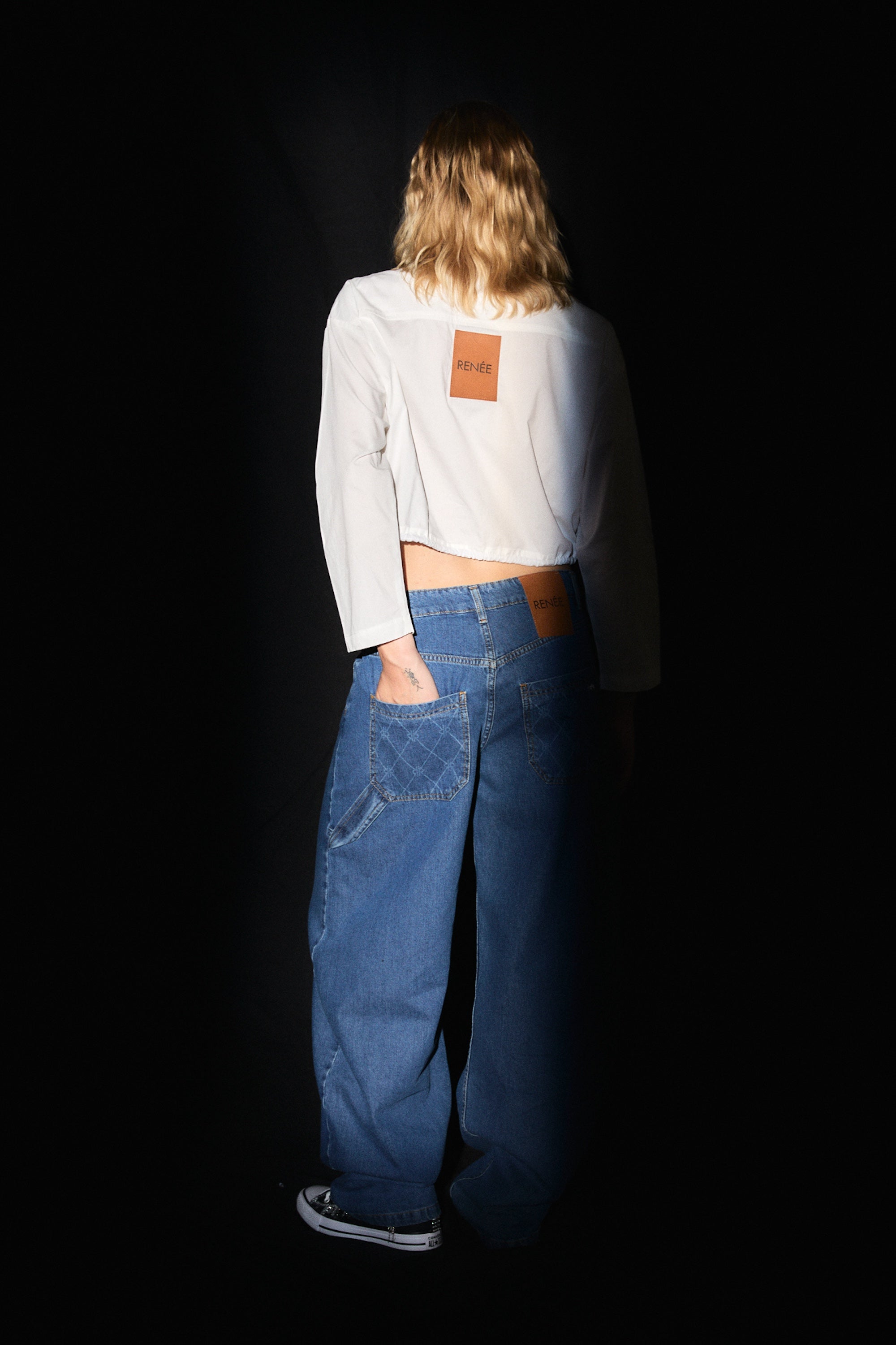 JEAN N°12 - THE BAGGY DARK BLUE