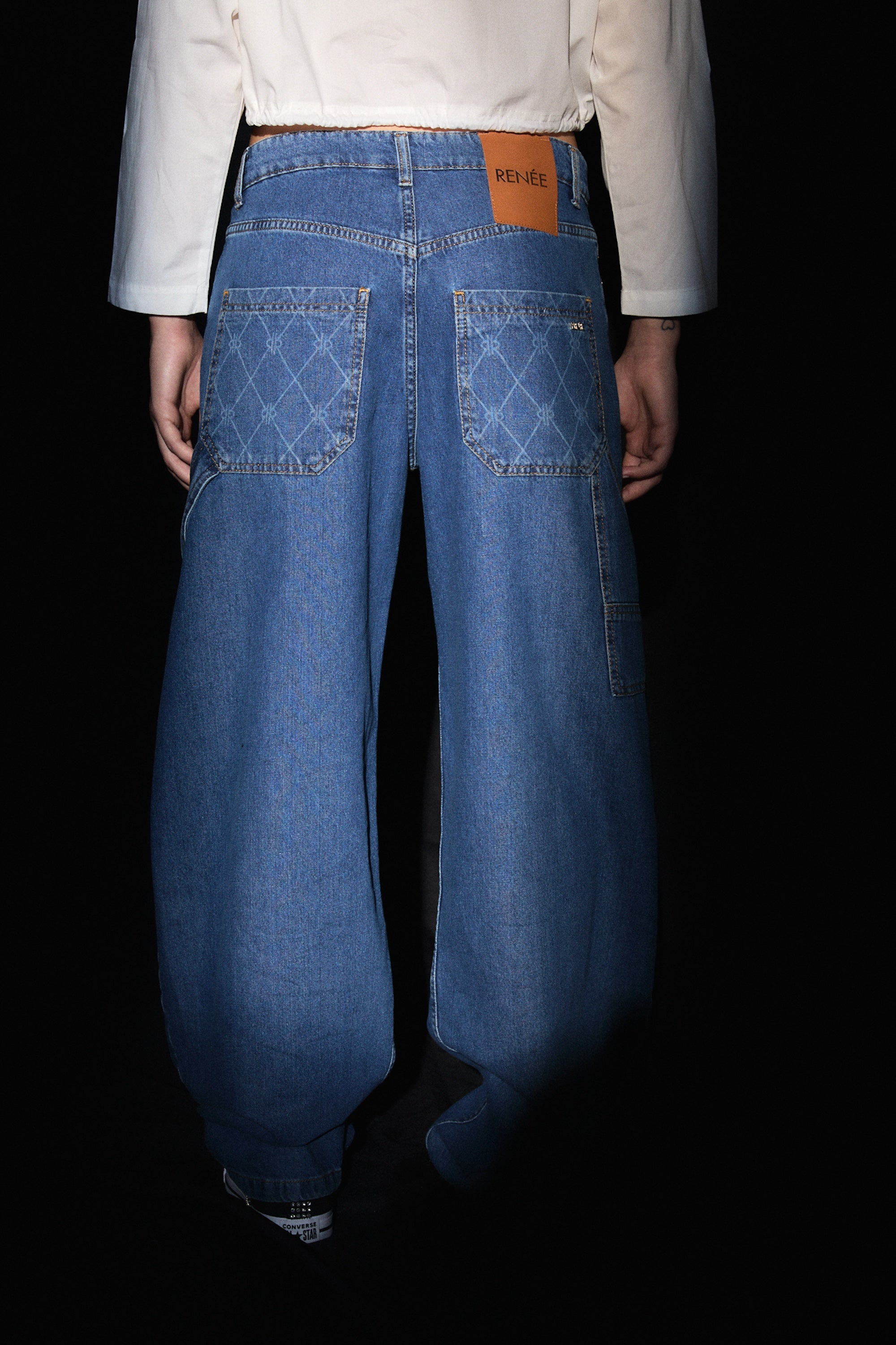 JEAN N°12 - THE BAGGY DARK BLUE