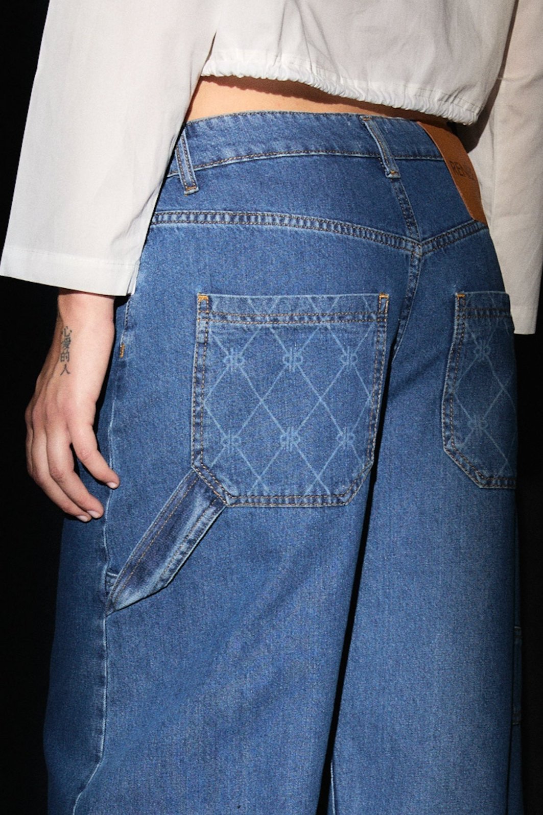 JEAN N°12 - THE BAGGY DARK BLUE