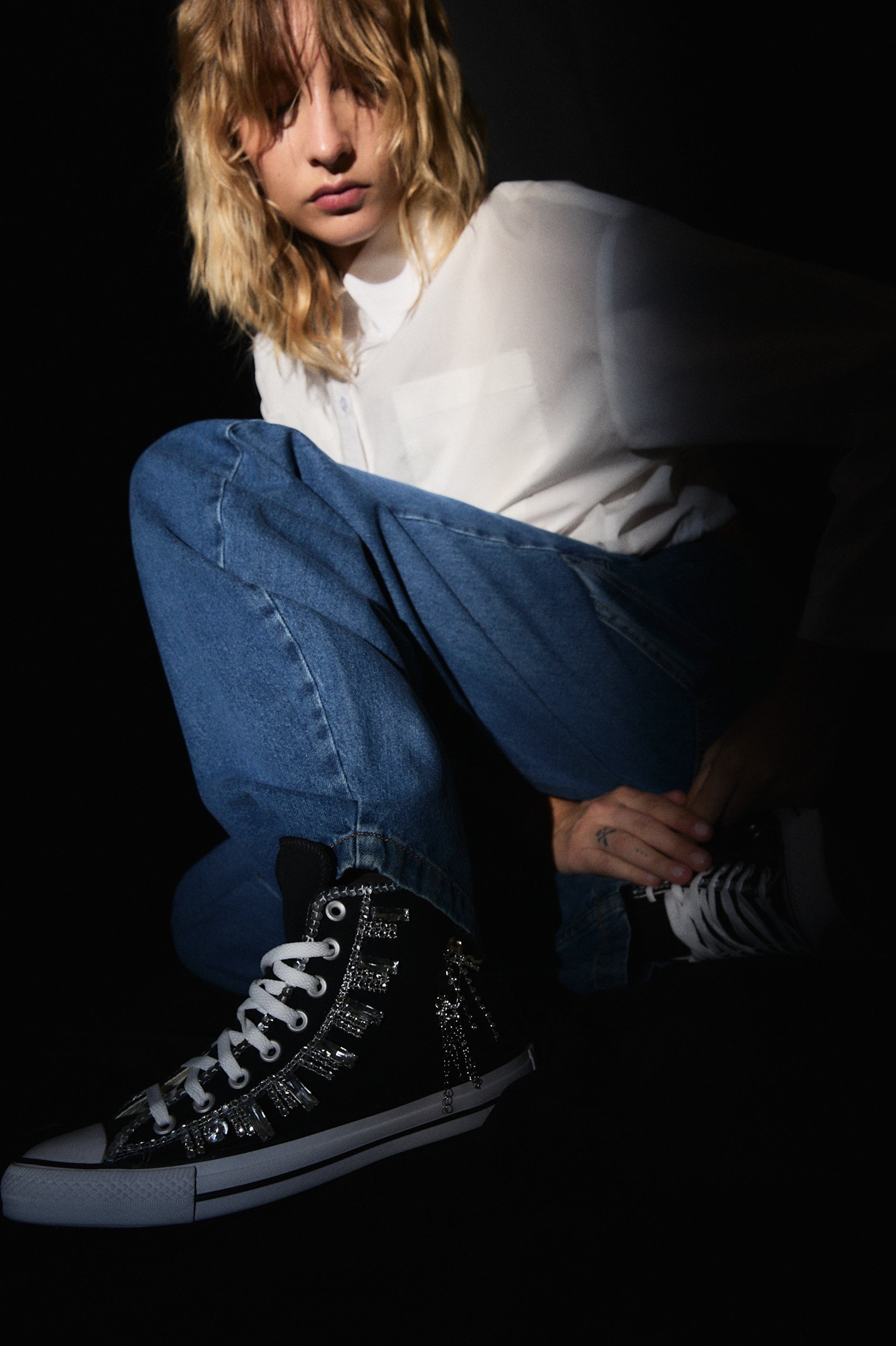 JEAN N°12 - THE BAGGY DARK BLUE