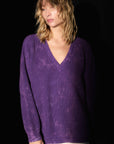 SWEATER FUKUI BATIK - VIOLET