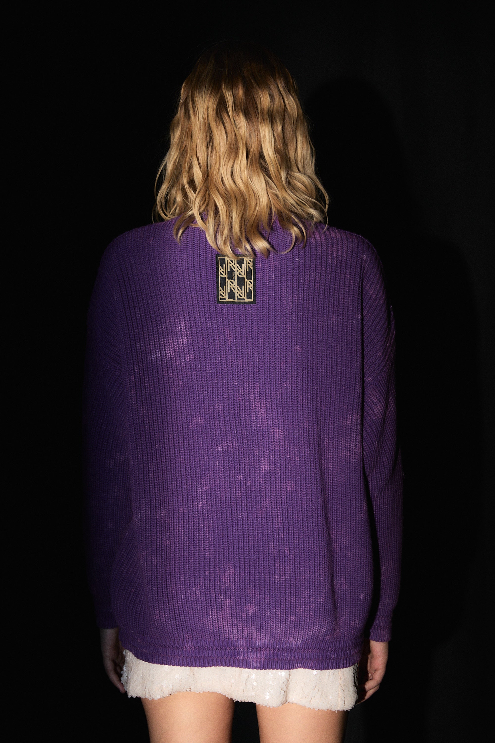 SWEATER FUKUI BATIK - VIOLET