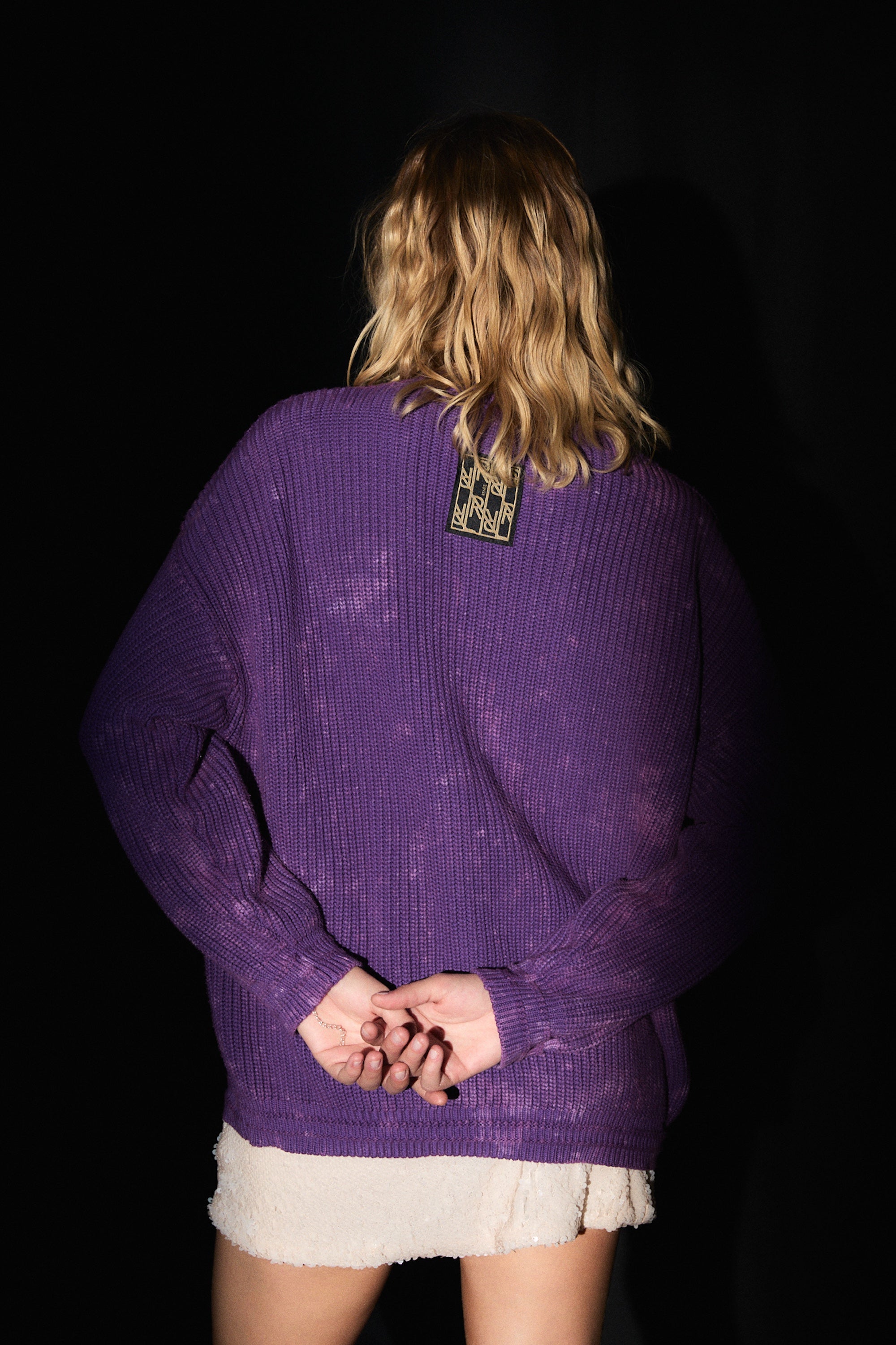 SWEATER FUKUI BATIK - VIOLET