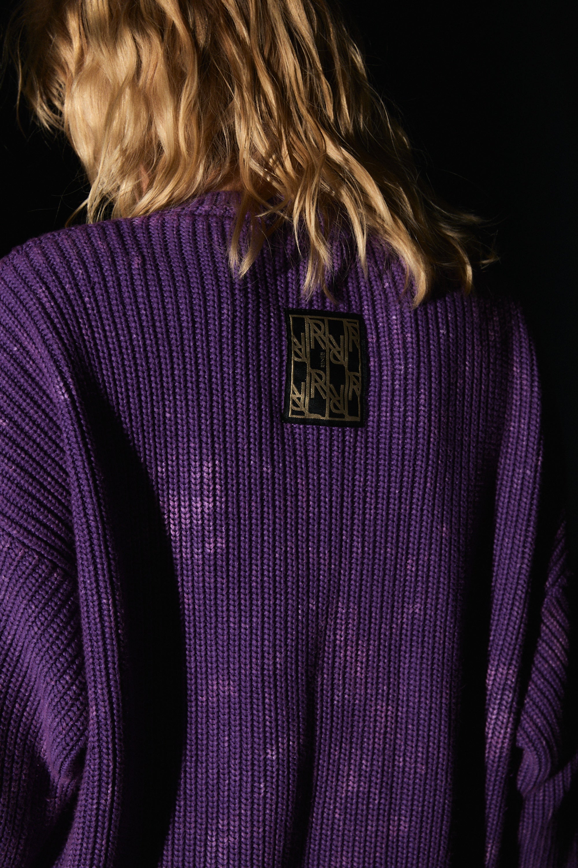 SWEATER FUKUI BATIK - VIOLET