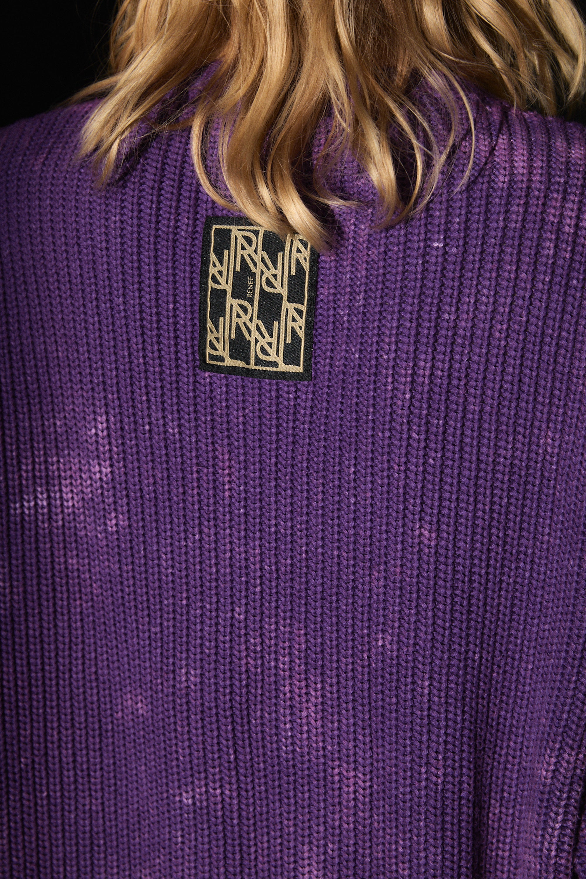 SWEATER FUKUI BATIK - VIOLET