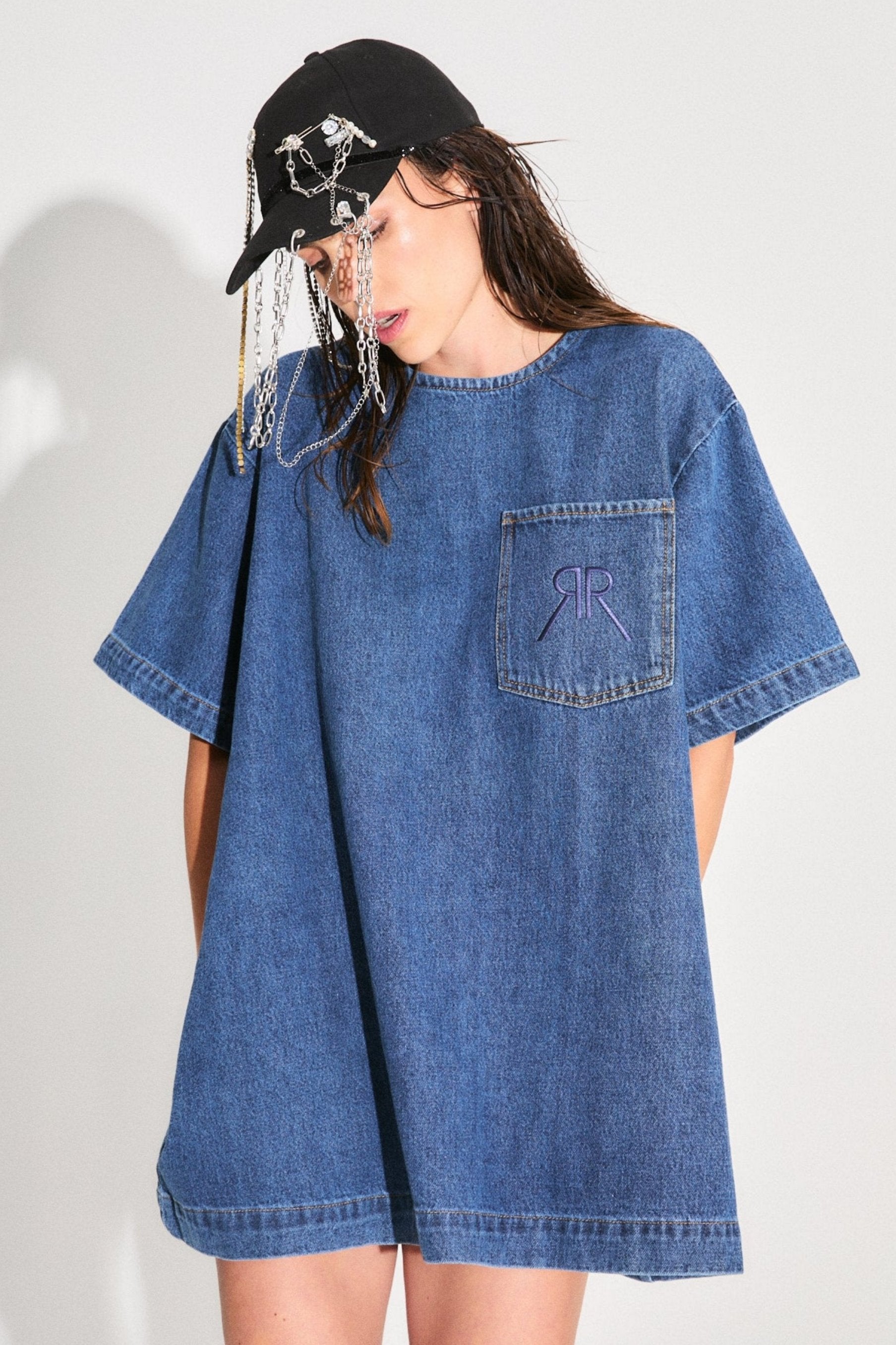 VESTIDO CÓSMICO - BLUE