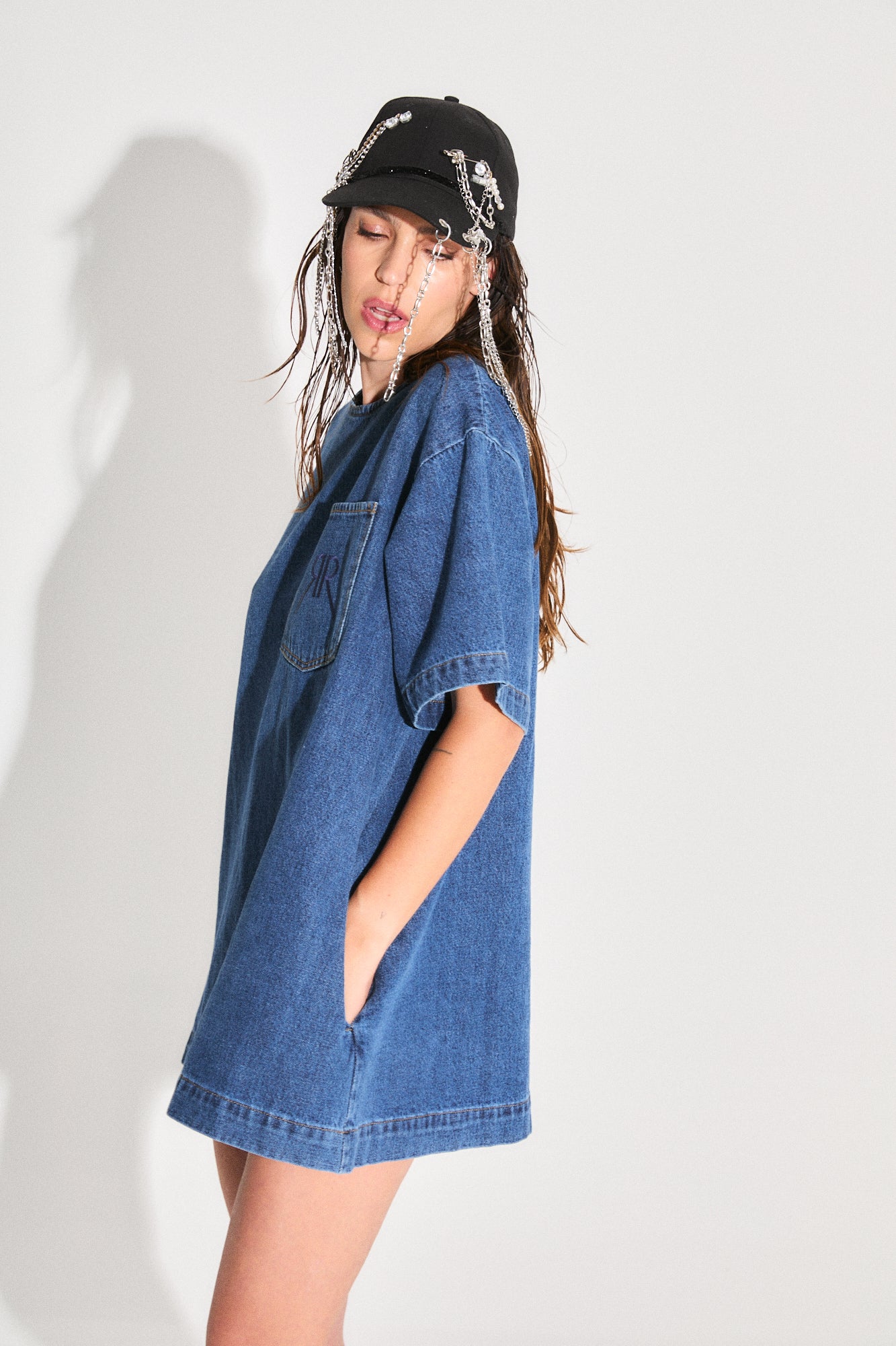VESTIDO CÓSMICO - BLUE