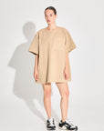VESTIDO CÓSMICO - CAMEL