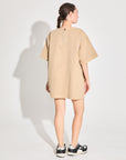 VESTIDO CÓSMICO - CAMEL