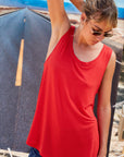 CAIRO TANK TOP - RED