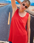 CAIRO TANK TOP - RED