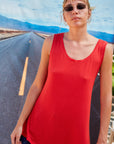 CAIRO TANK TOP - RED