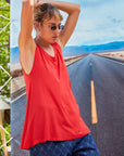 CAIRO TANK TOP - RED