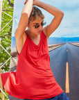 CAIRO TANK TOP - RED