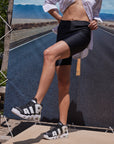 BIKER LEGGINGS - BLACK