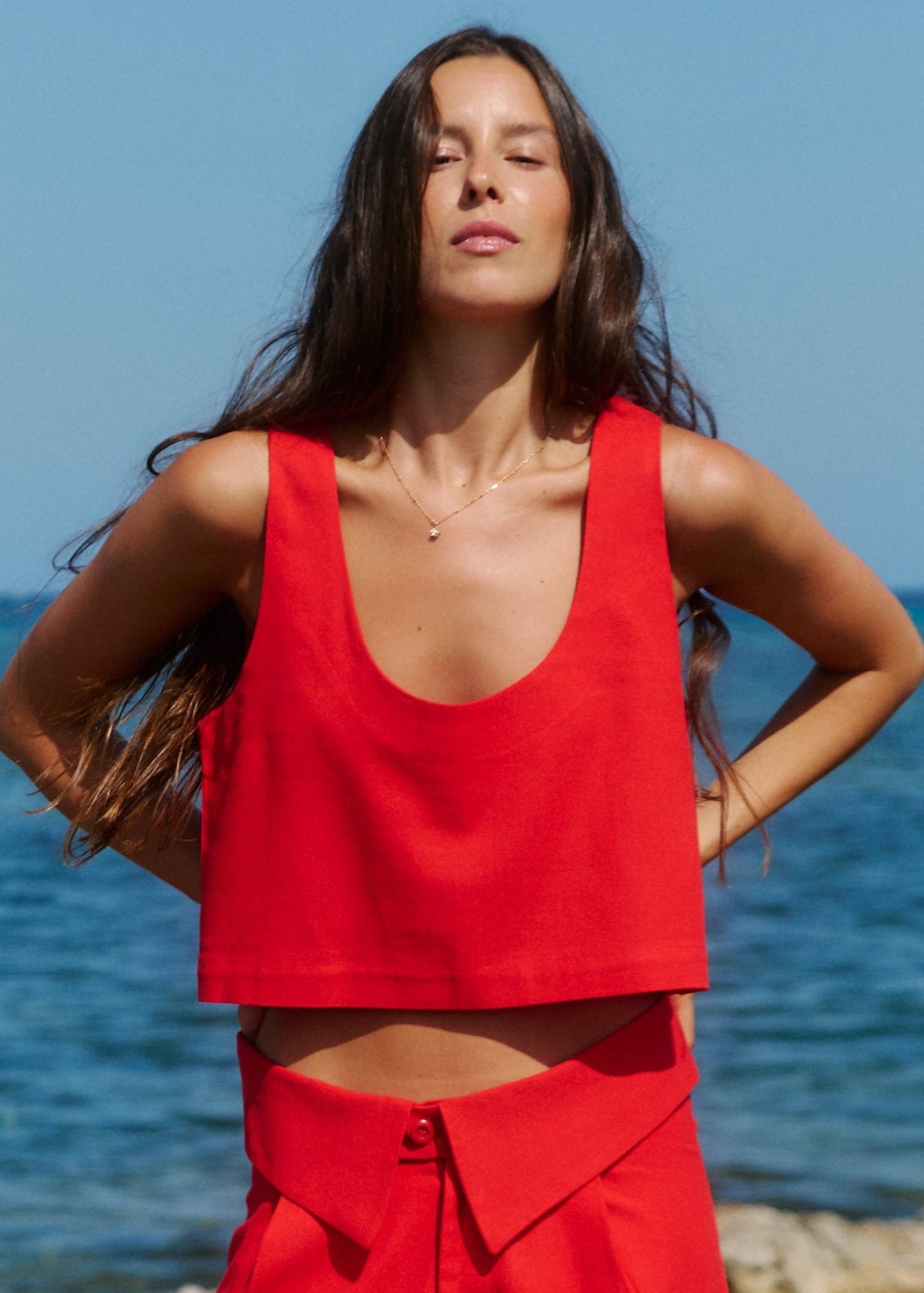 TOP AMULETO - RED