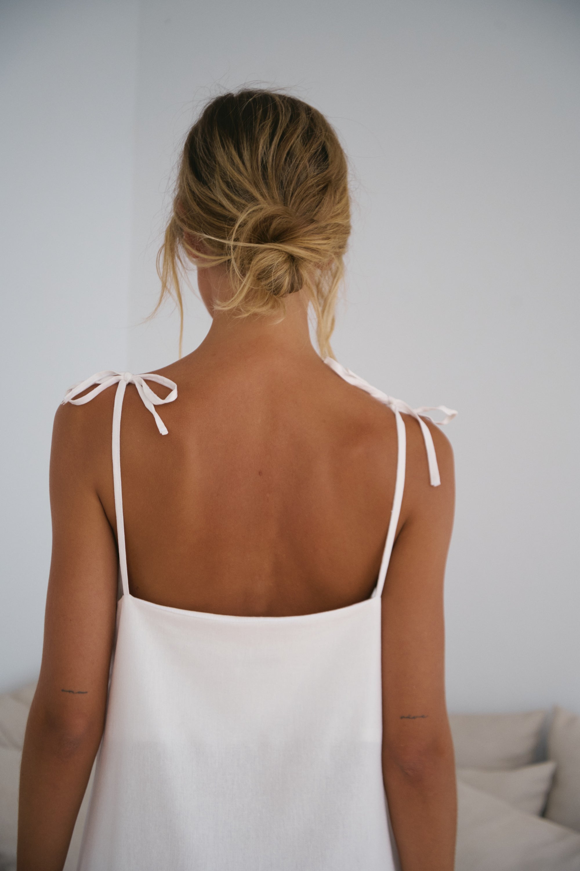 VESTIDO OCÉANO - OFF WHITE