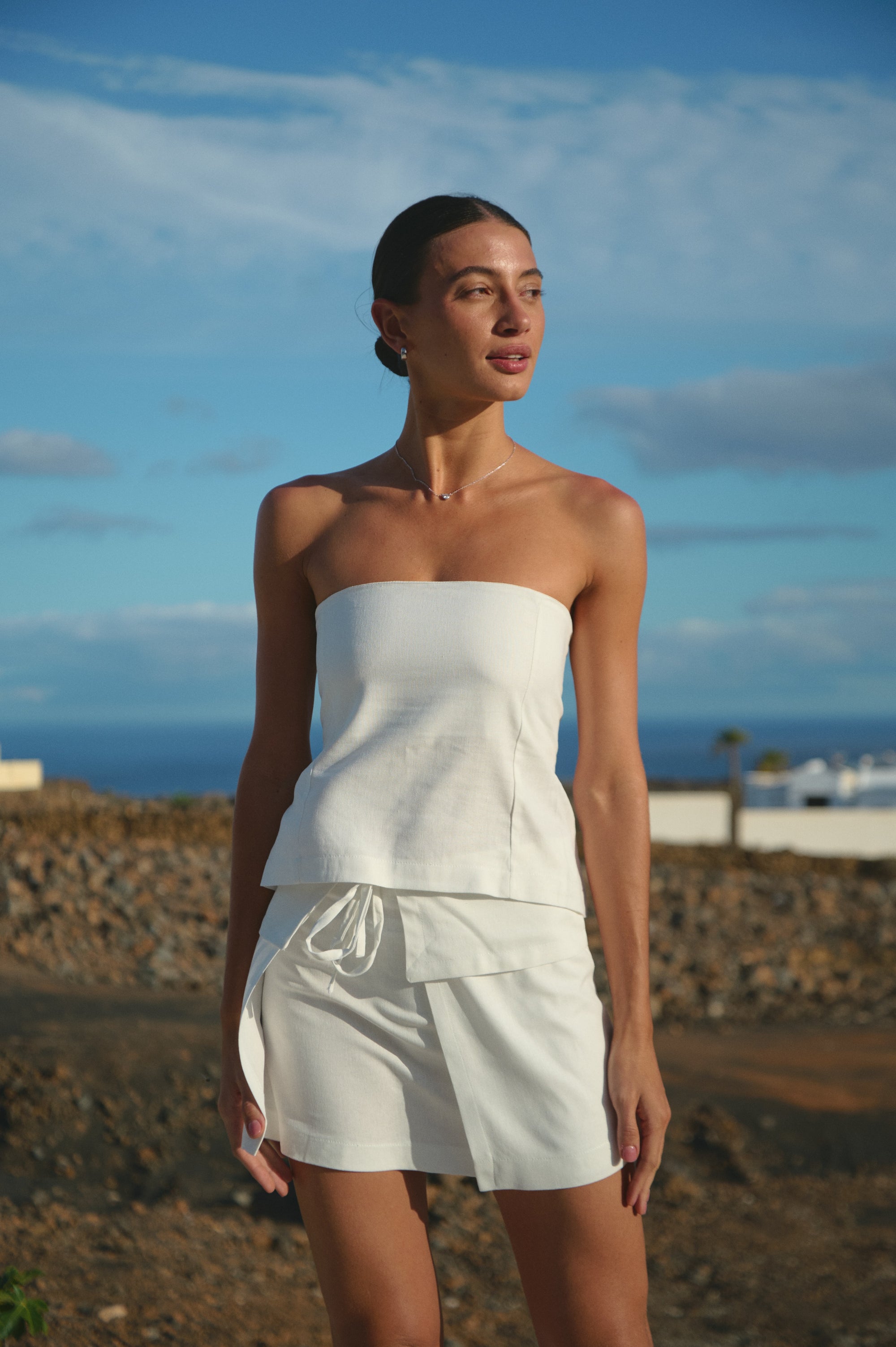 FALDA MEDUSA - OFF WHITE