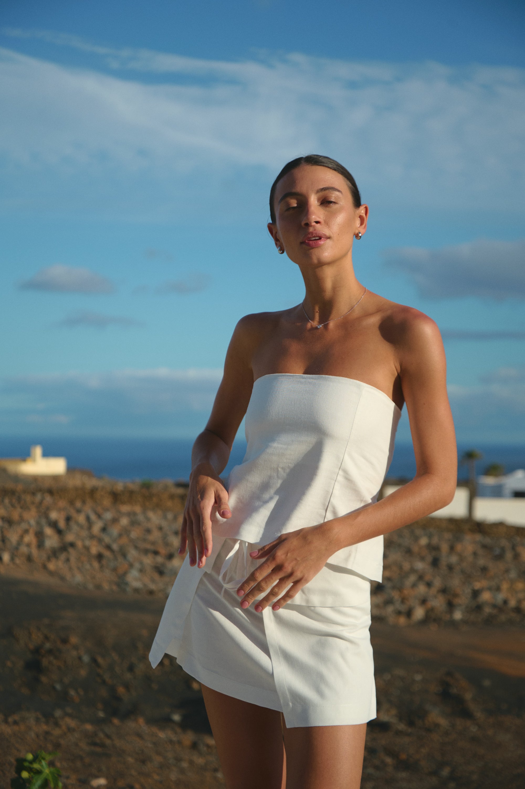 FALDA MEDUSA - OFF WHITE