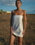 VESTIDO CORAL - OFF WHITE