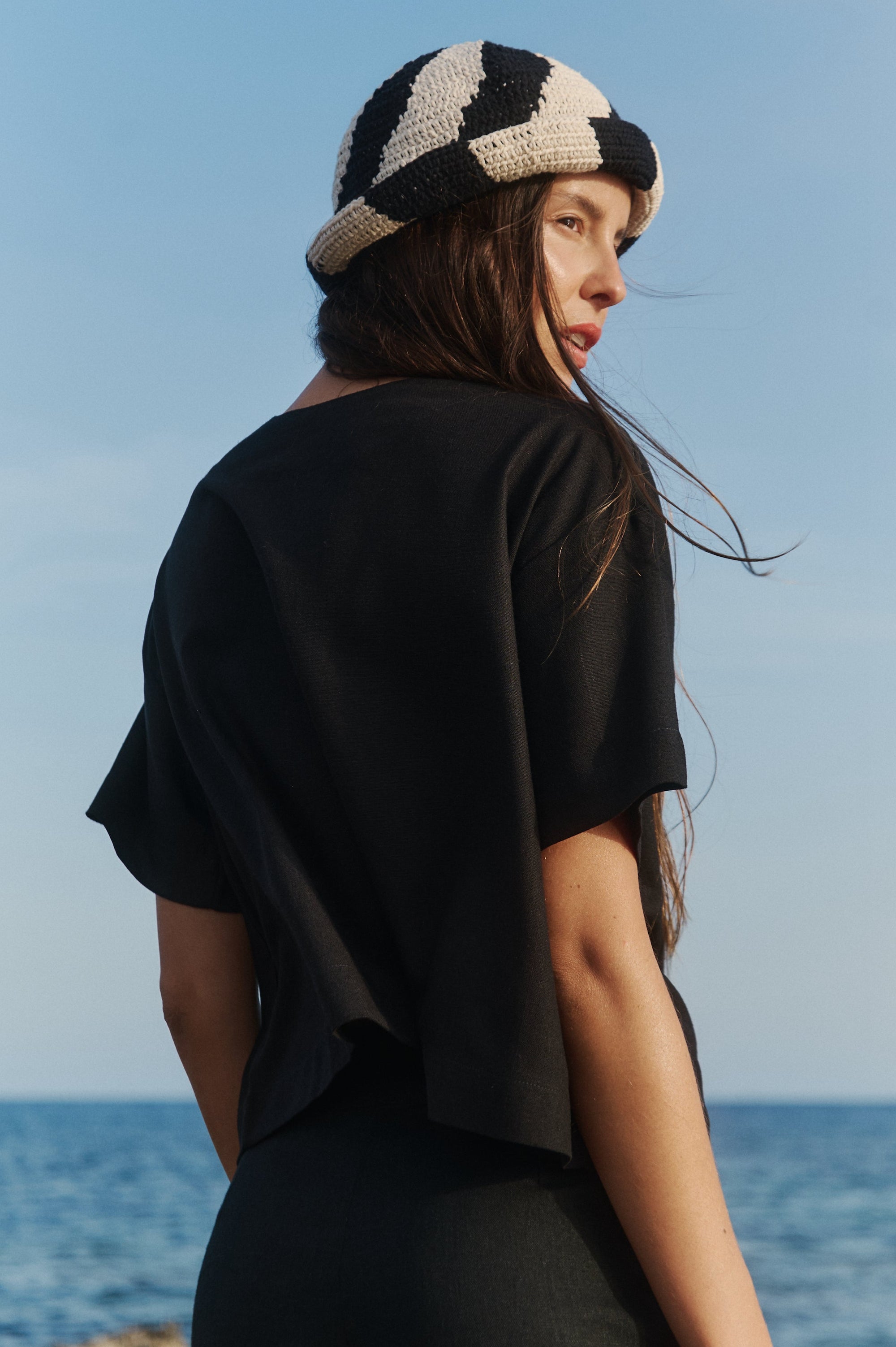 TOP SIXTO - BLACK