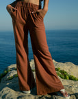 PANTALÓN DALÍ - DARK BROWN