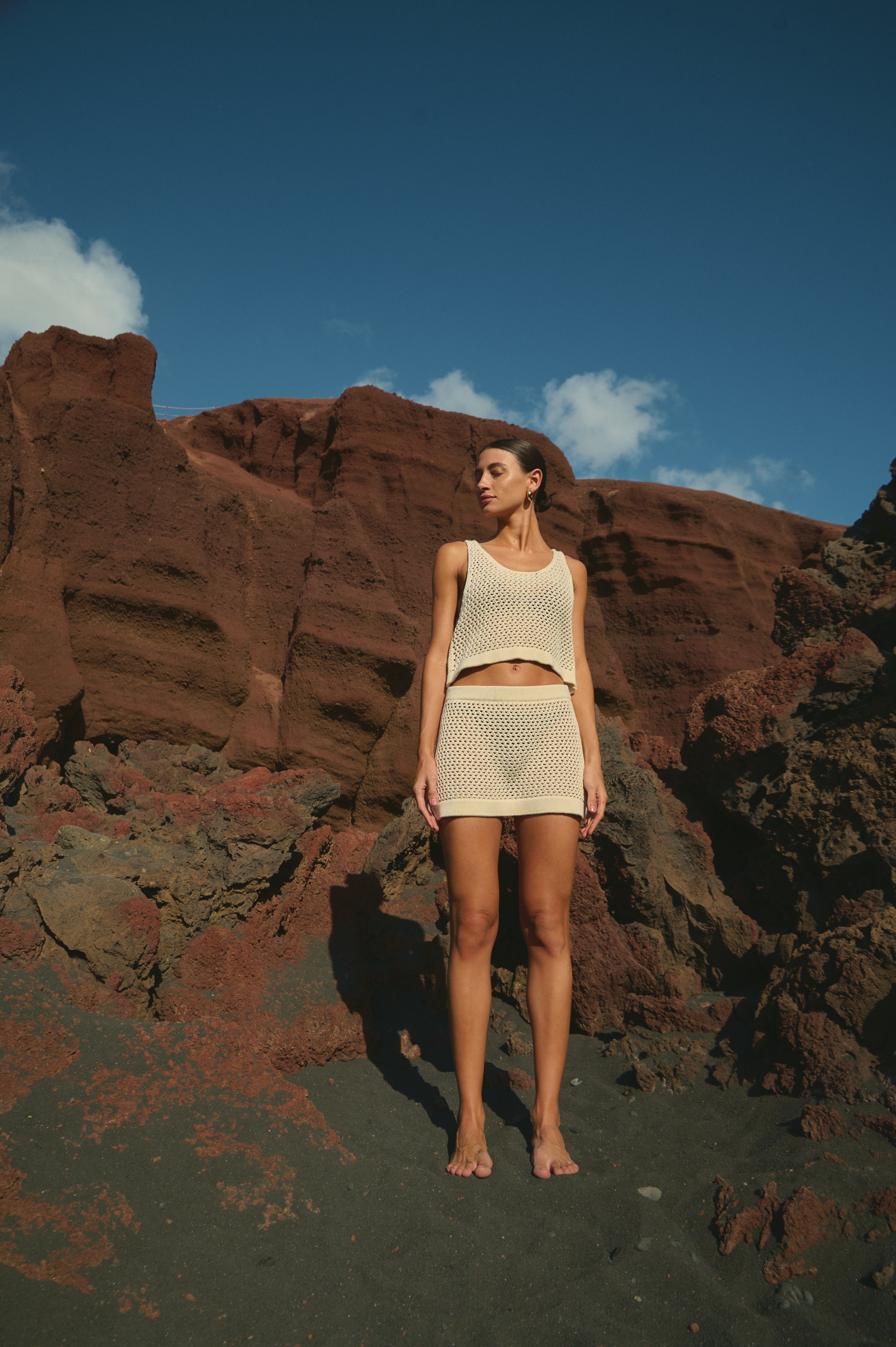 FALDA BIÓSFERA - OFF WHITE