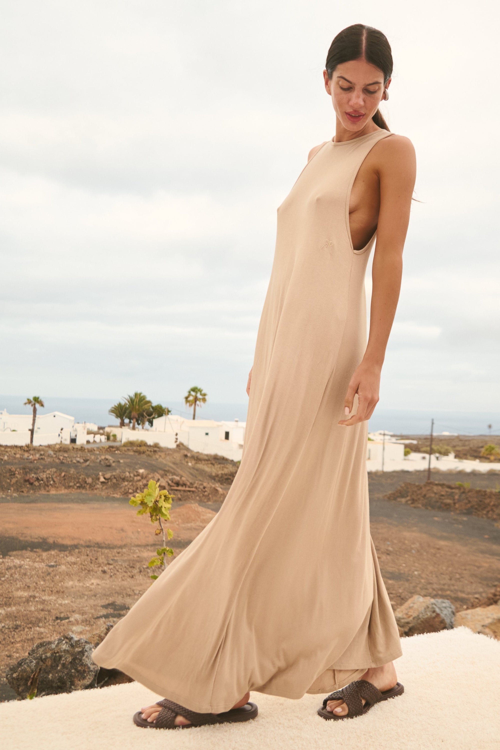 VESTIDO MAREA - CAMEL
