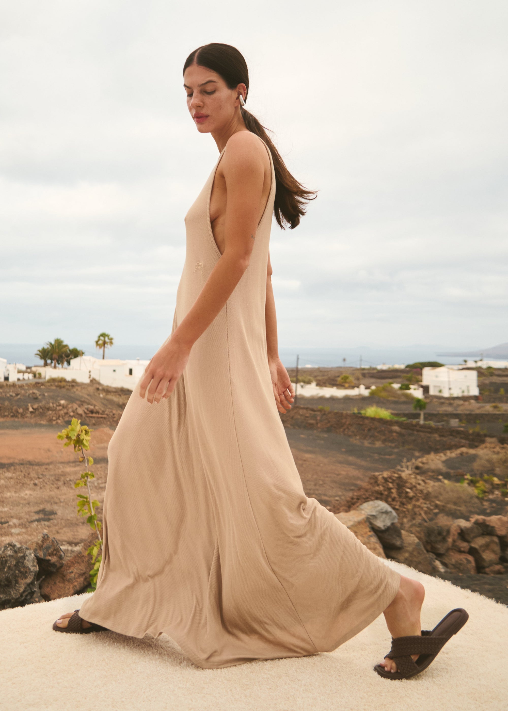 VESTIDO MAREA - CAMEL