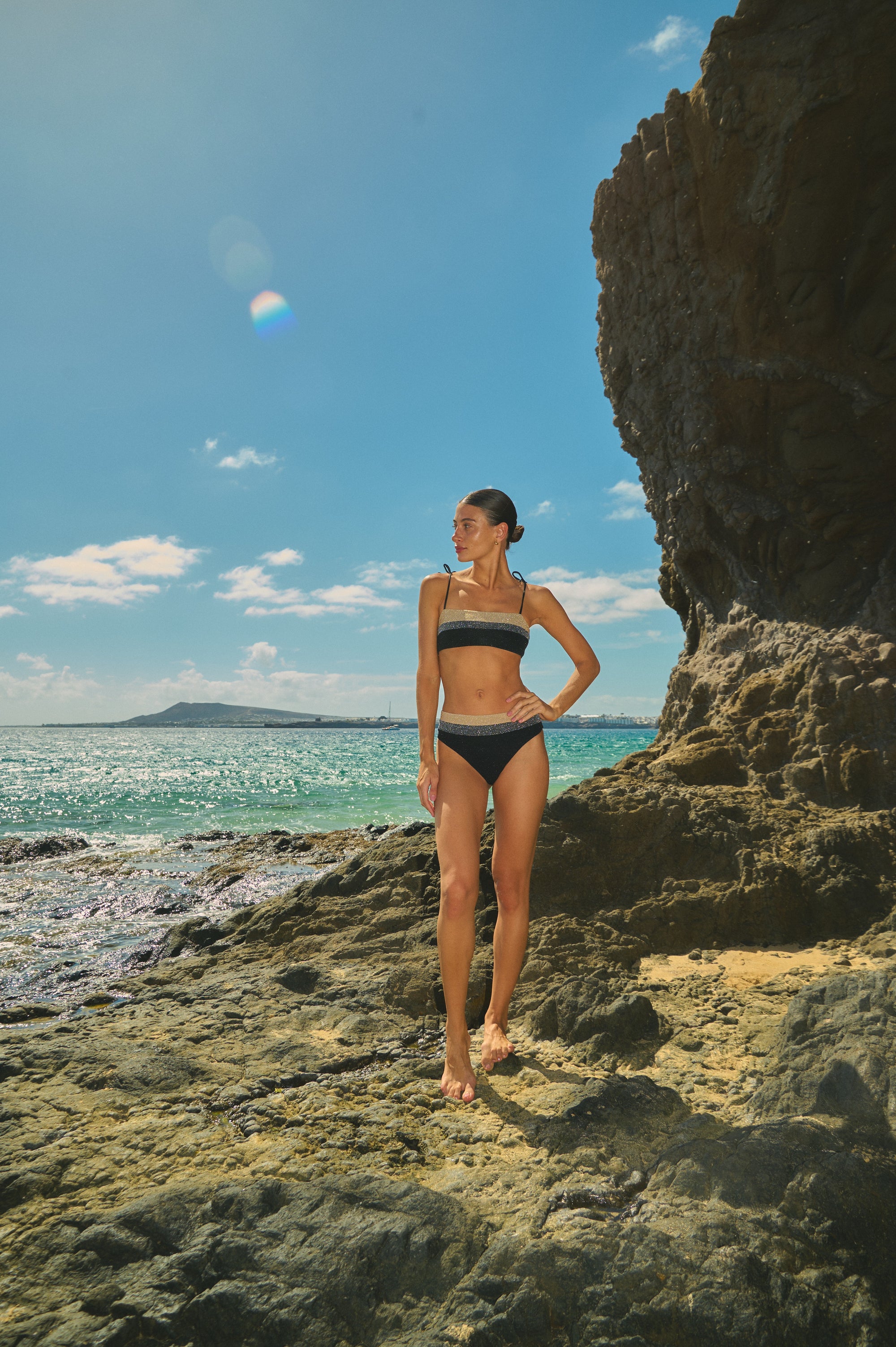 BIKINI FANTASÍA 03 - BLACK & SILVER
