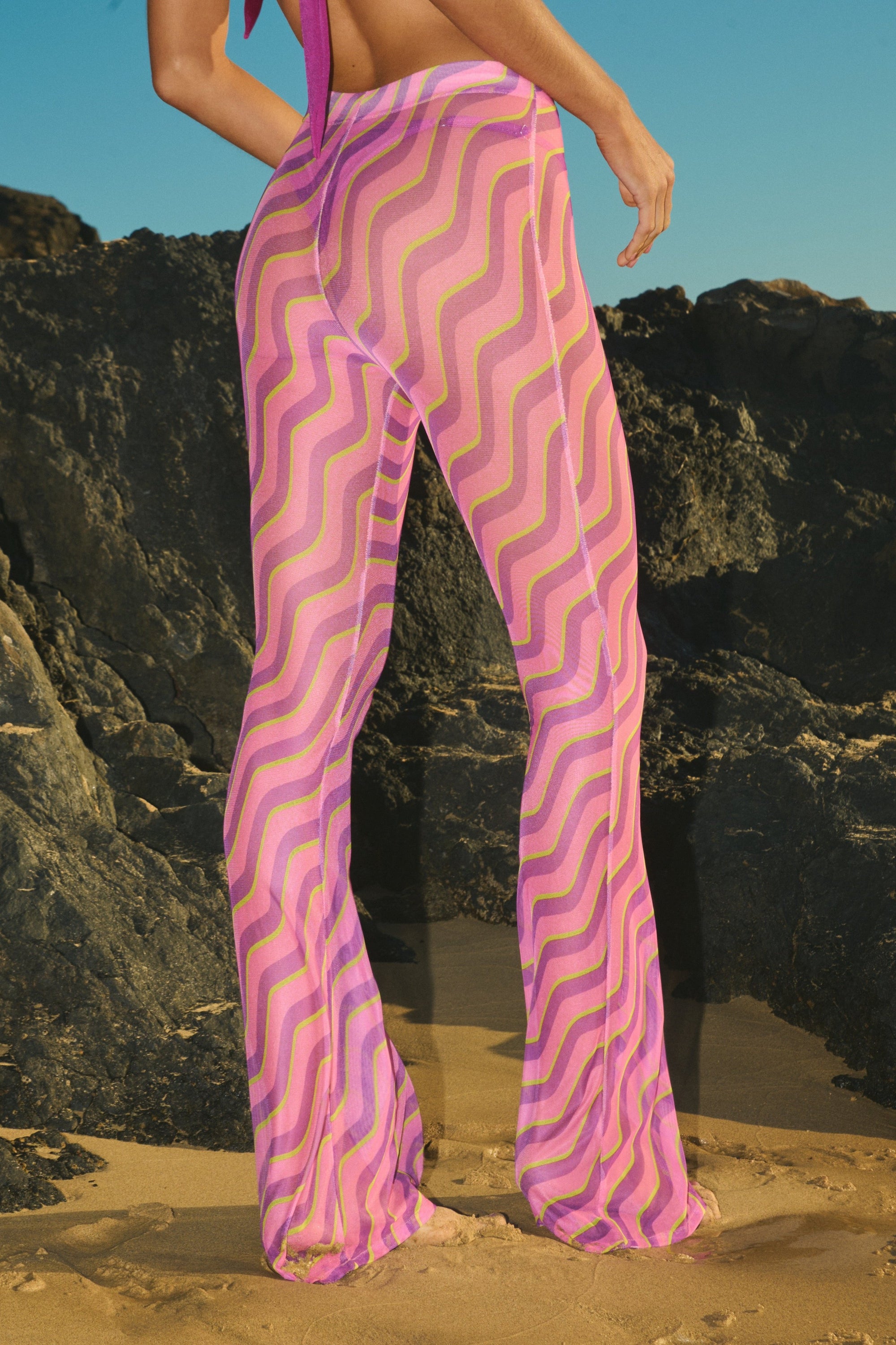 PANTALÓN CAMARÓN OLAS - VIOLET