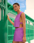 SHORT SUDESTADA - VIOLET