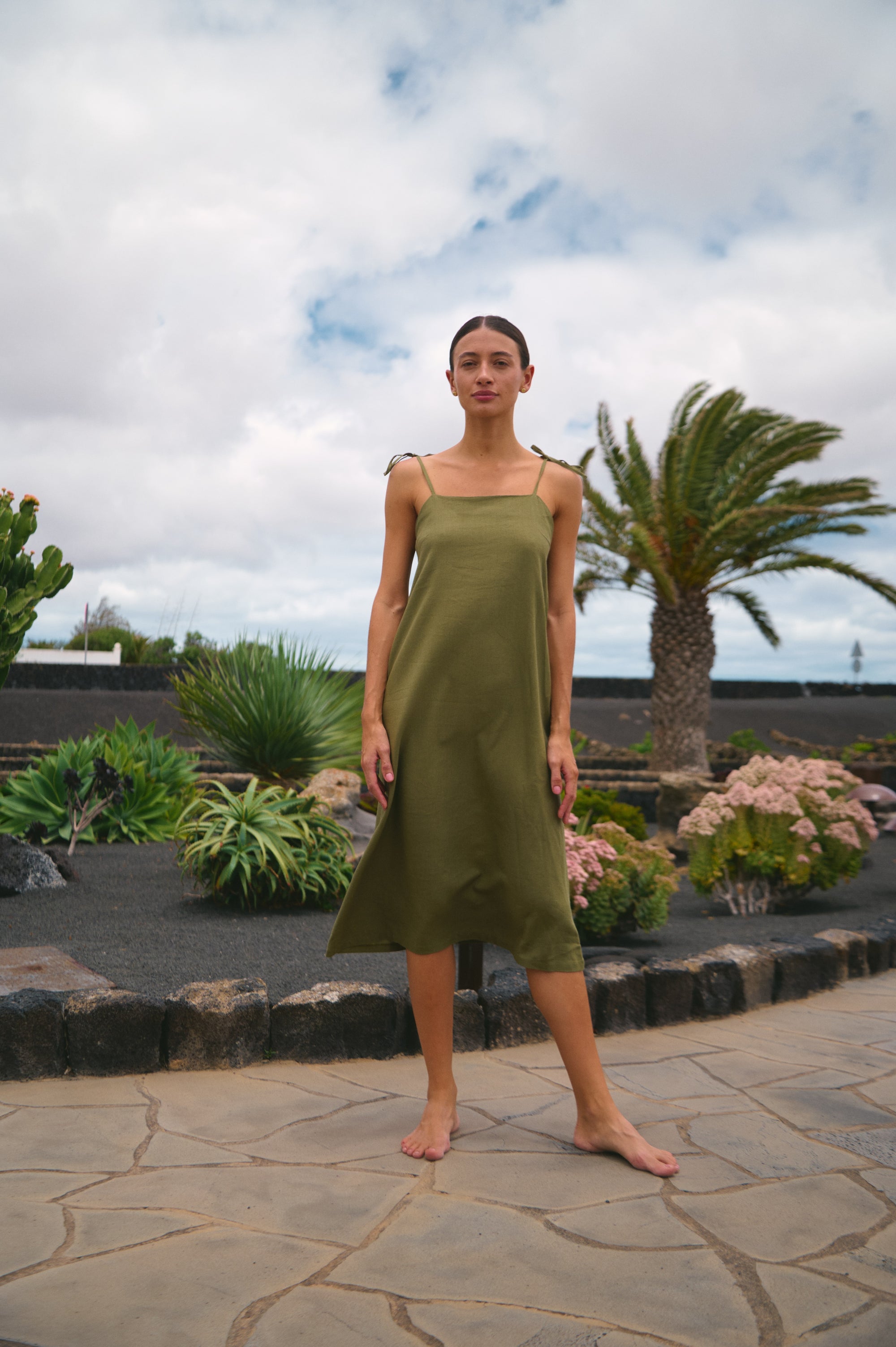 VESTIDO OCÉANO - GREEN