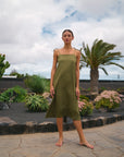 VESTIDO OCÉANO - GREEN