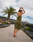 VESTIDO OCÉANO - GREEN