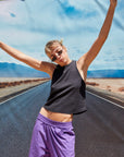 MUSCULOSA TUTI - BLACK