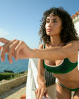 BIKINI CÁRMEN LUREX - GREEN