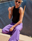 JACKIE TROUSERS - VIOLET