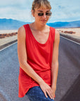 CAIRO TANK TOP - RED