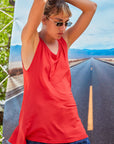 CAIRO TANK TOP - RED