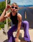 JACKIE TROUSERS - VIOLET