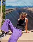 JACKIE TROUSERS - VIOLET