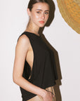 SUN TANK TOP - BLACK